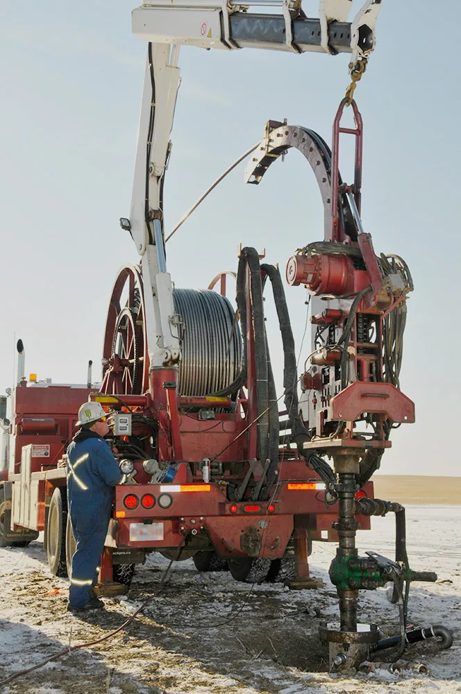 Edge Wireline field unit and wellsite equipment